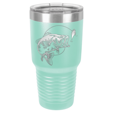 Fish With Hook Tumbler Bottle